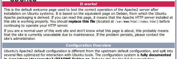 Ubuntu 14.04 の Apache を設定